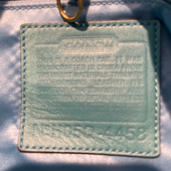 RARE COACH BUBBLE FISH CORAL LARGE TOTE - Picture 10 of 10